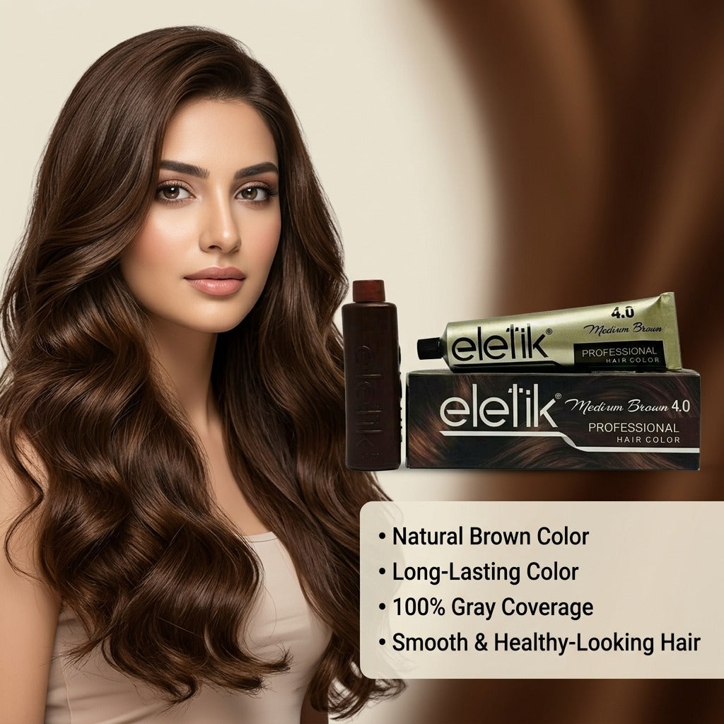 4.0 Medium Brown